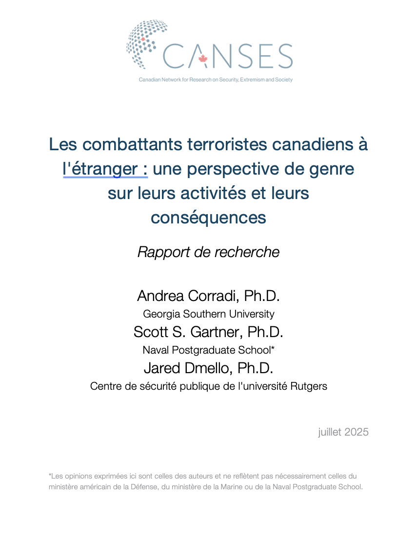 Dr. Corradi research report for CANSES